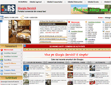 Tablet Screenshot of giurgiuservicii.ro